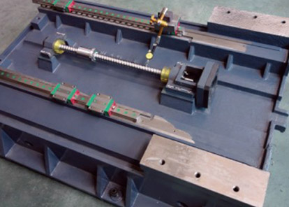 Three-axis ball screw correction